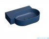 Omnires Ovo M+ umywalka nablatowa/wisząca lewa 55x38 cm midnight blue mat OVO555UWLMB